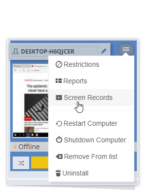 Mobile Computer Screen Monitoring and Employee Tracking