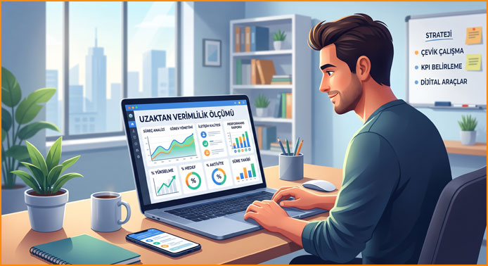 Productivity measurements of remote employees